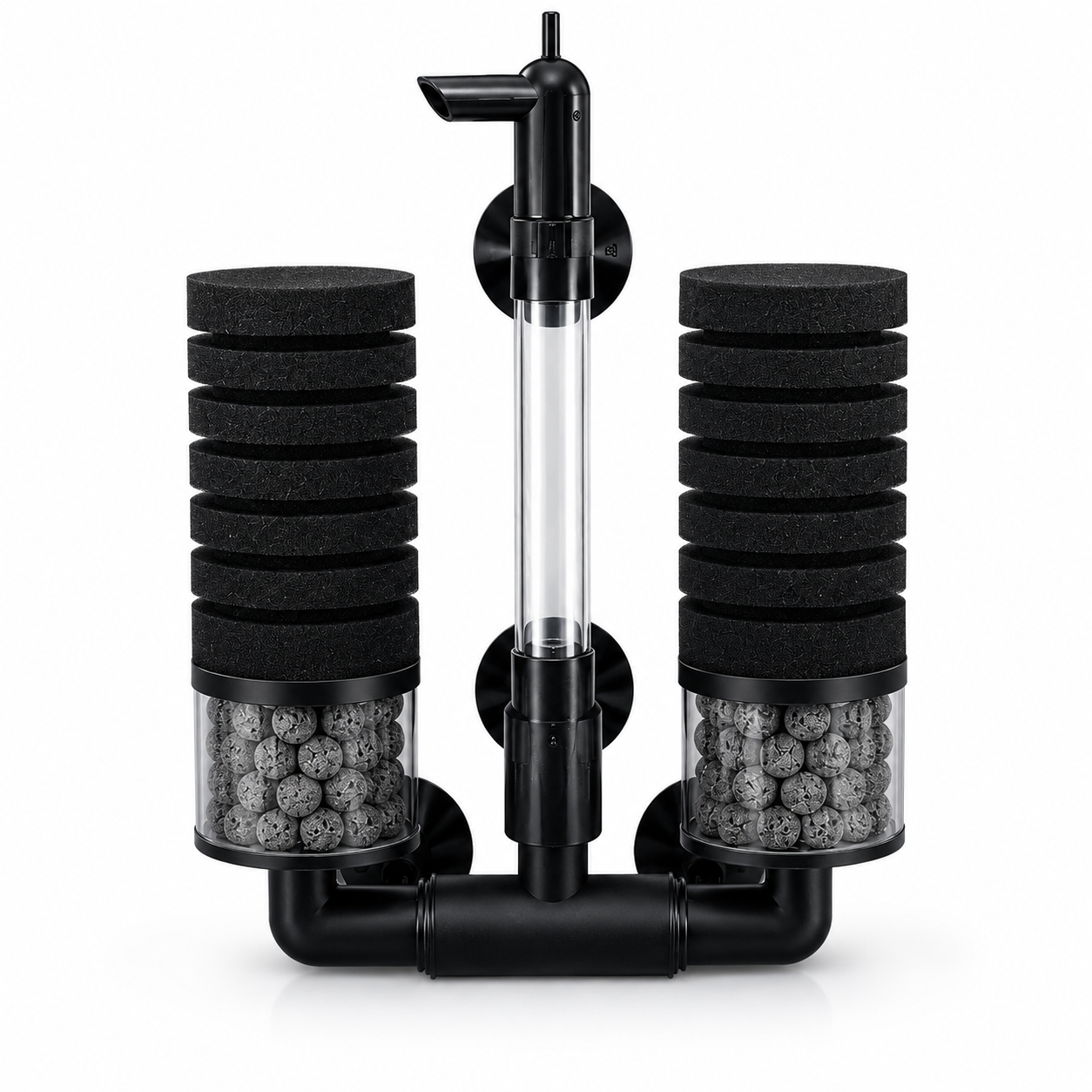 Double Bio Sponge Filter for Betta, Shrimp & Nano Fish Tanks